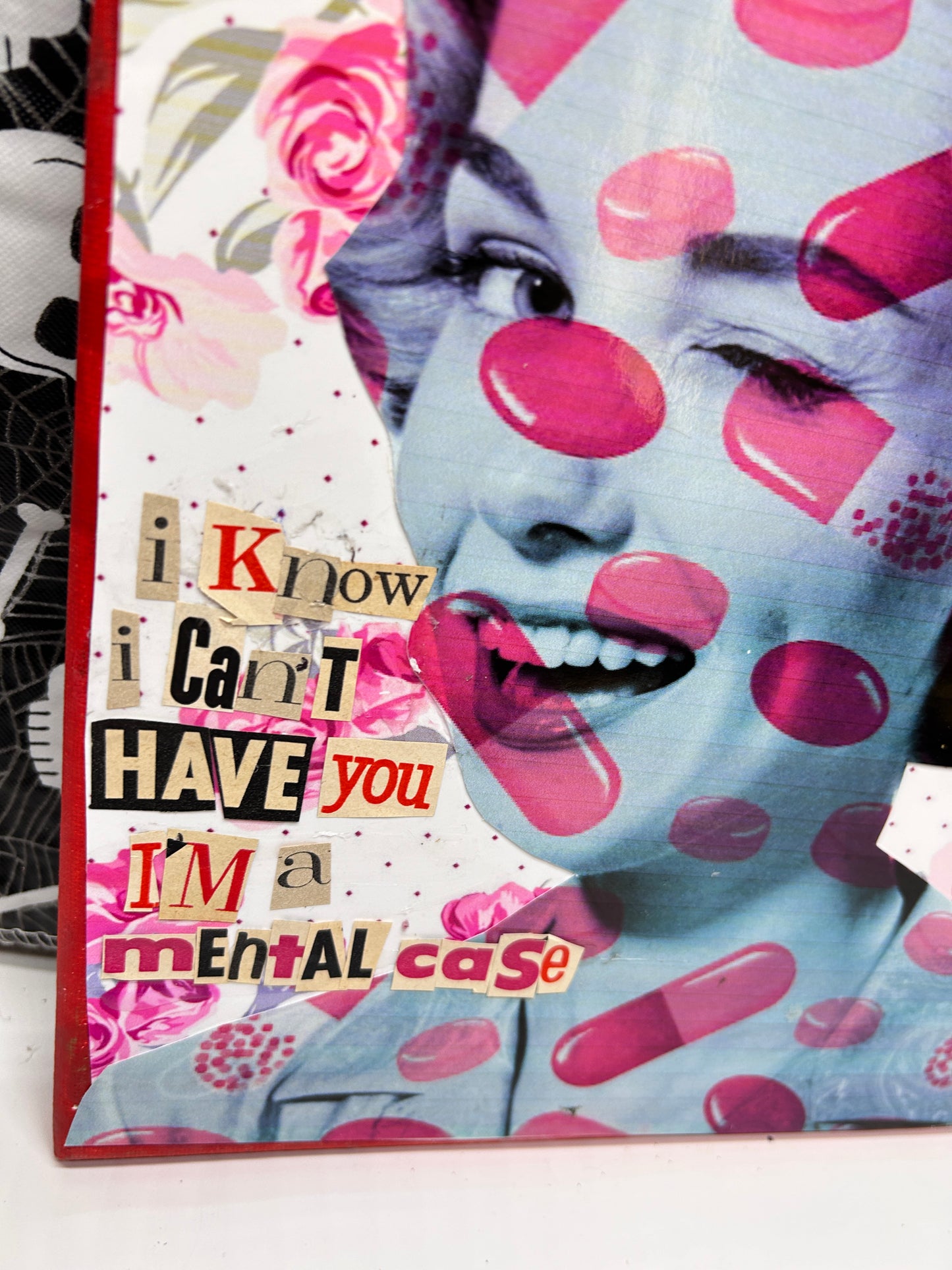 A Mental Case {Original Collage}