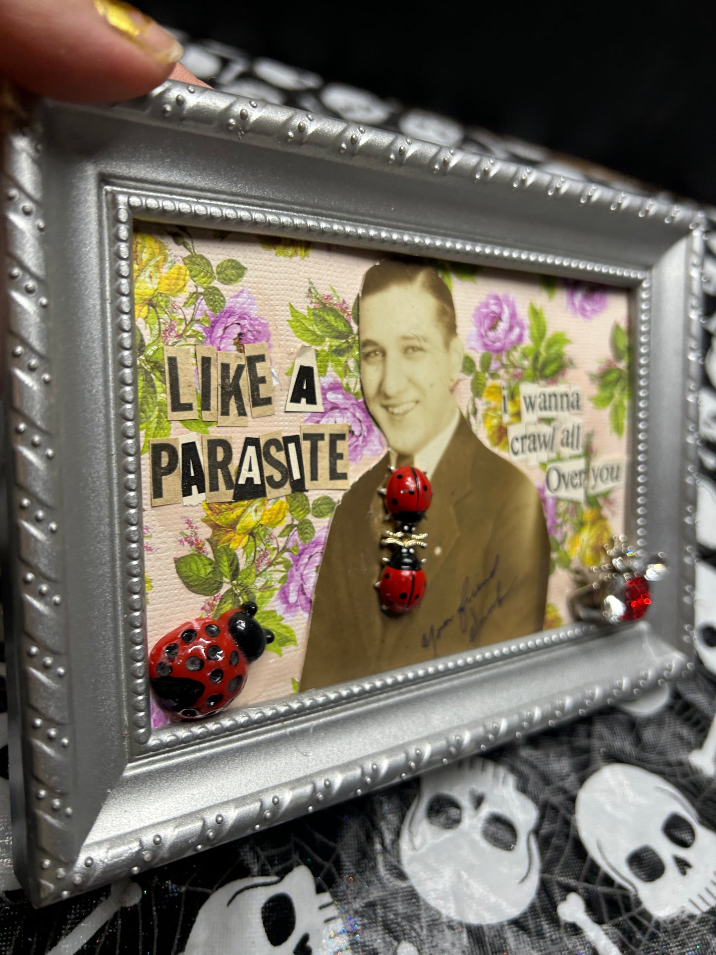 Like A Parasite {Original Collage}