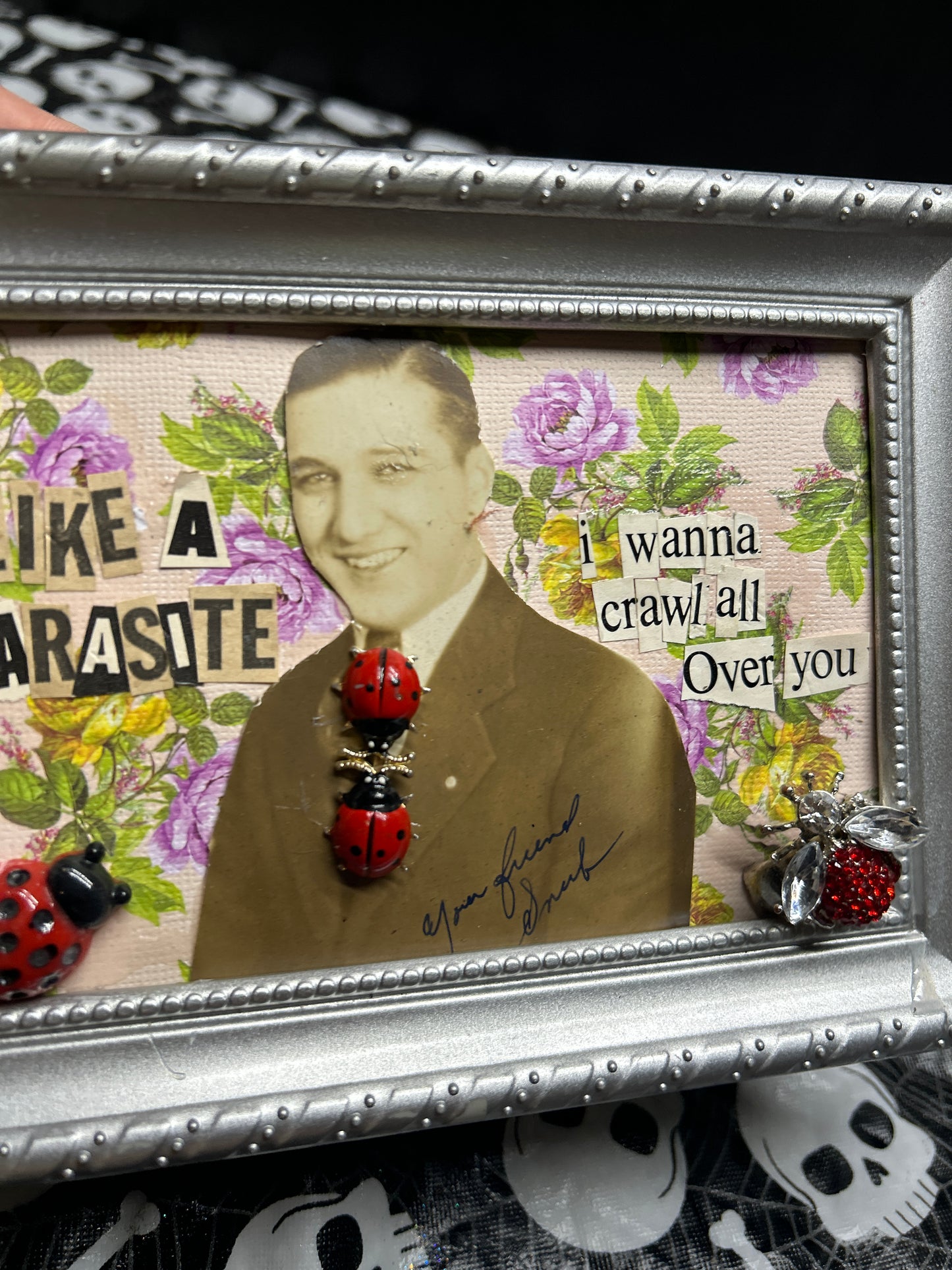 Like A Parasite {Original Collage}