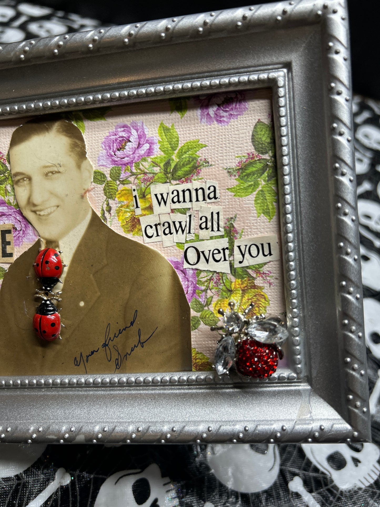 Like A Parasite {Original Collage}