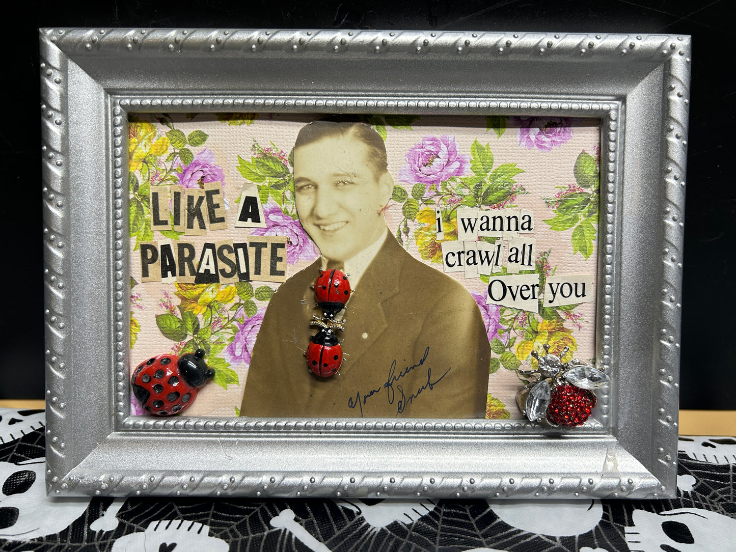 Like A Parasite {Original Collage}