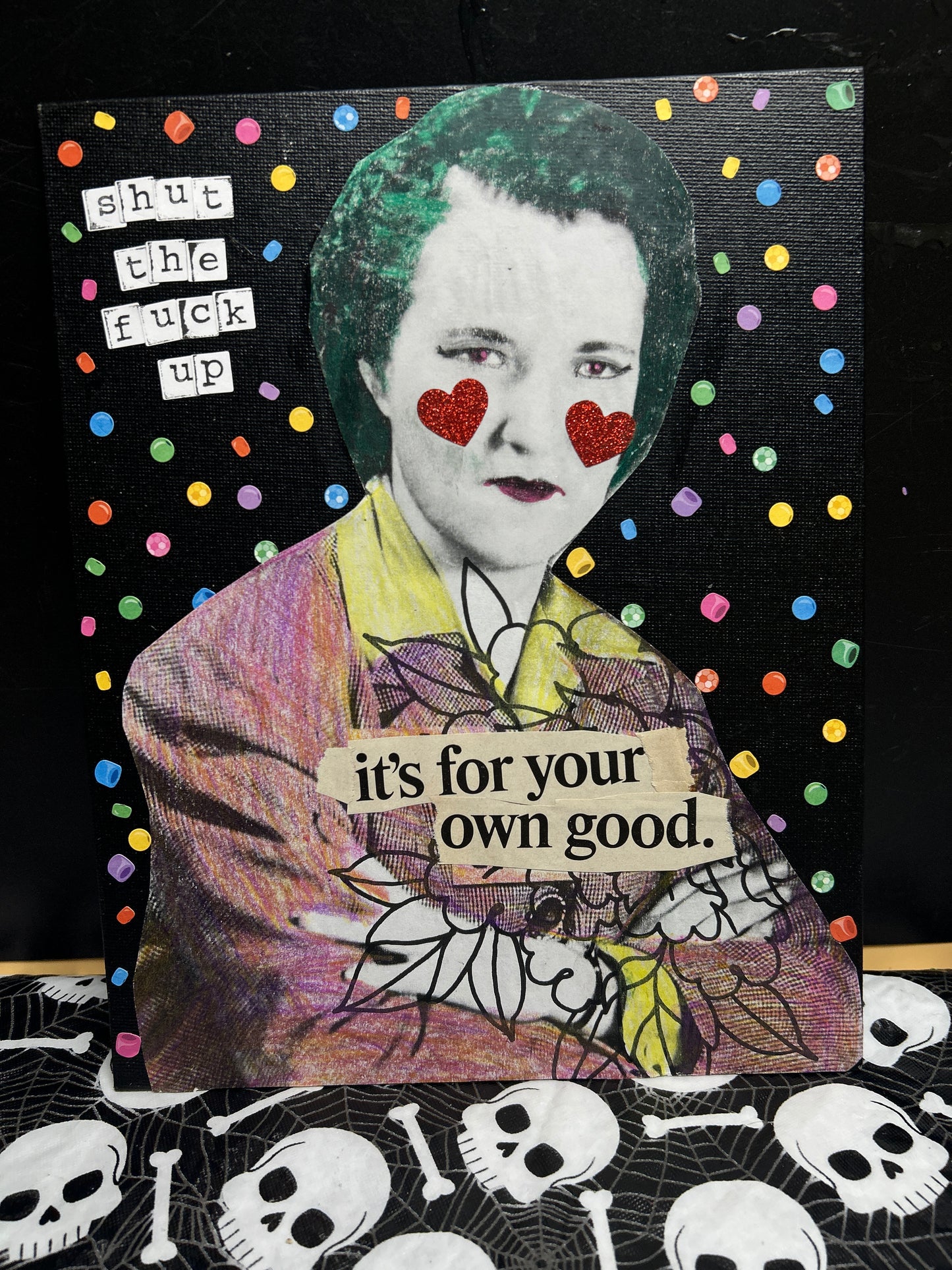 STFU {Original Collage}