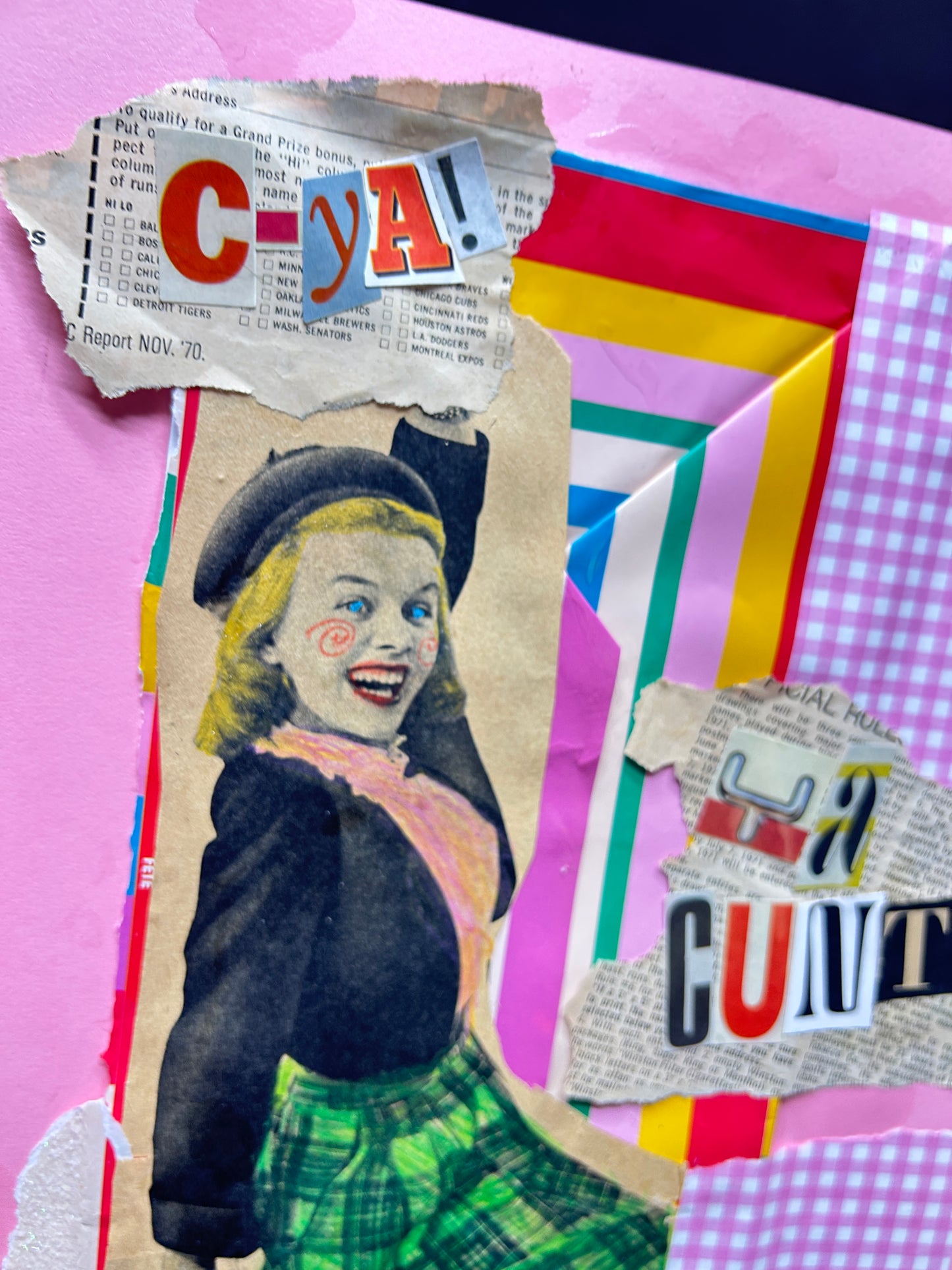 C-YA CUNT! {Original Collage}