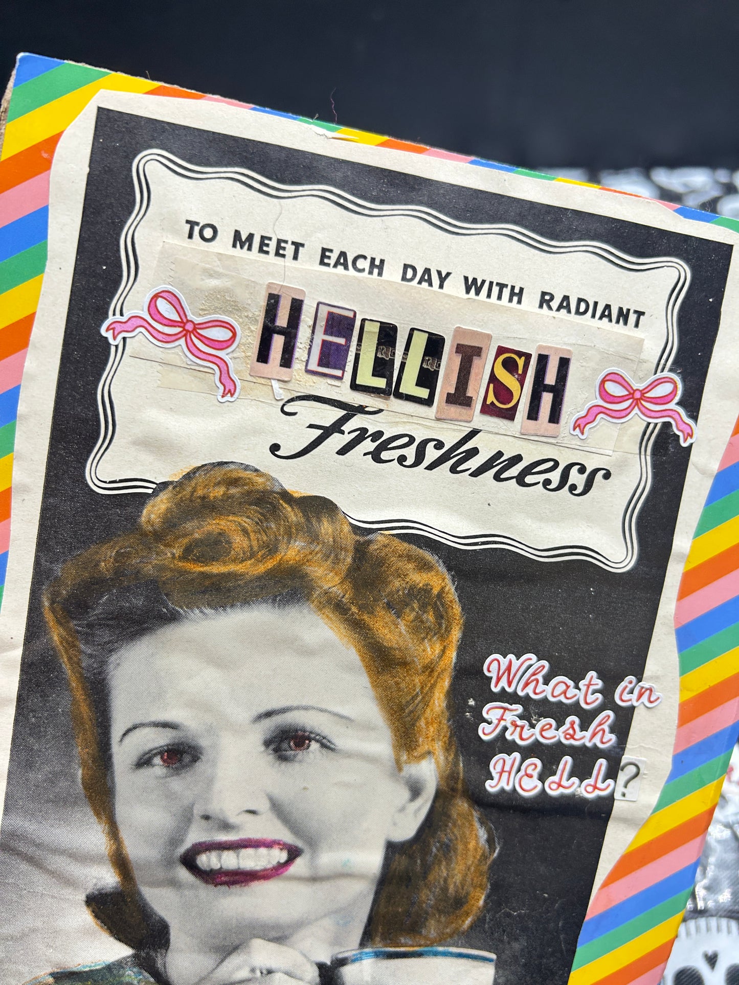 Fresh Hell {Original Collage}