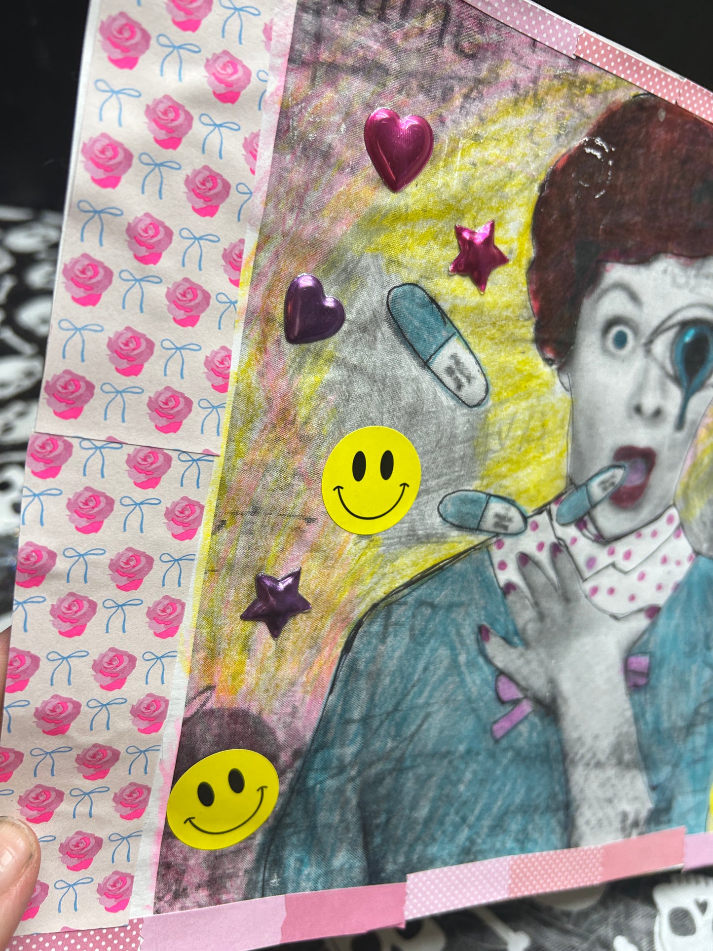 Eat Your Meds! {Original Collage}