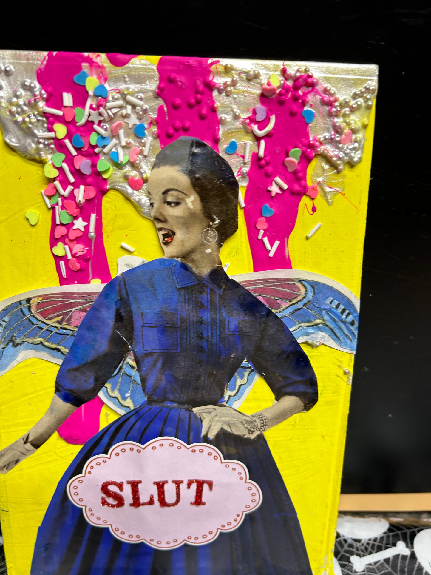 Slutterfly {Original Collage}