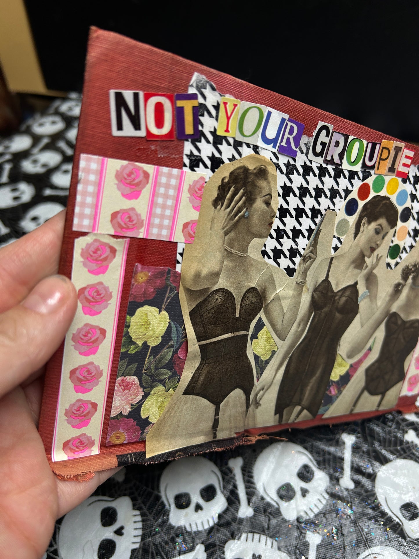 Not Your Groupie {Original Collage}