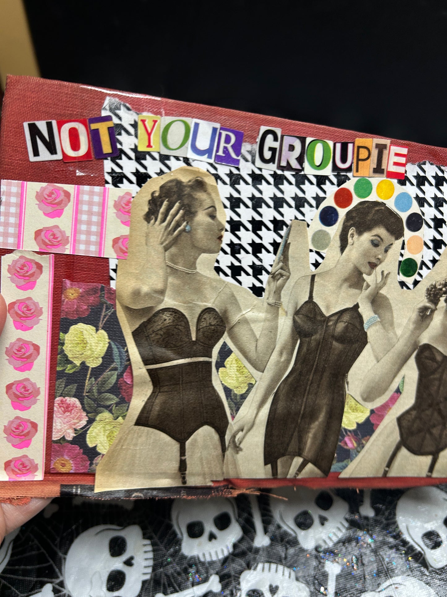 Not Your Groupie {Original Collage}