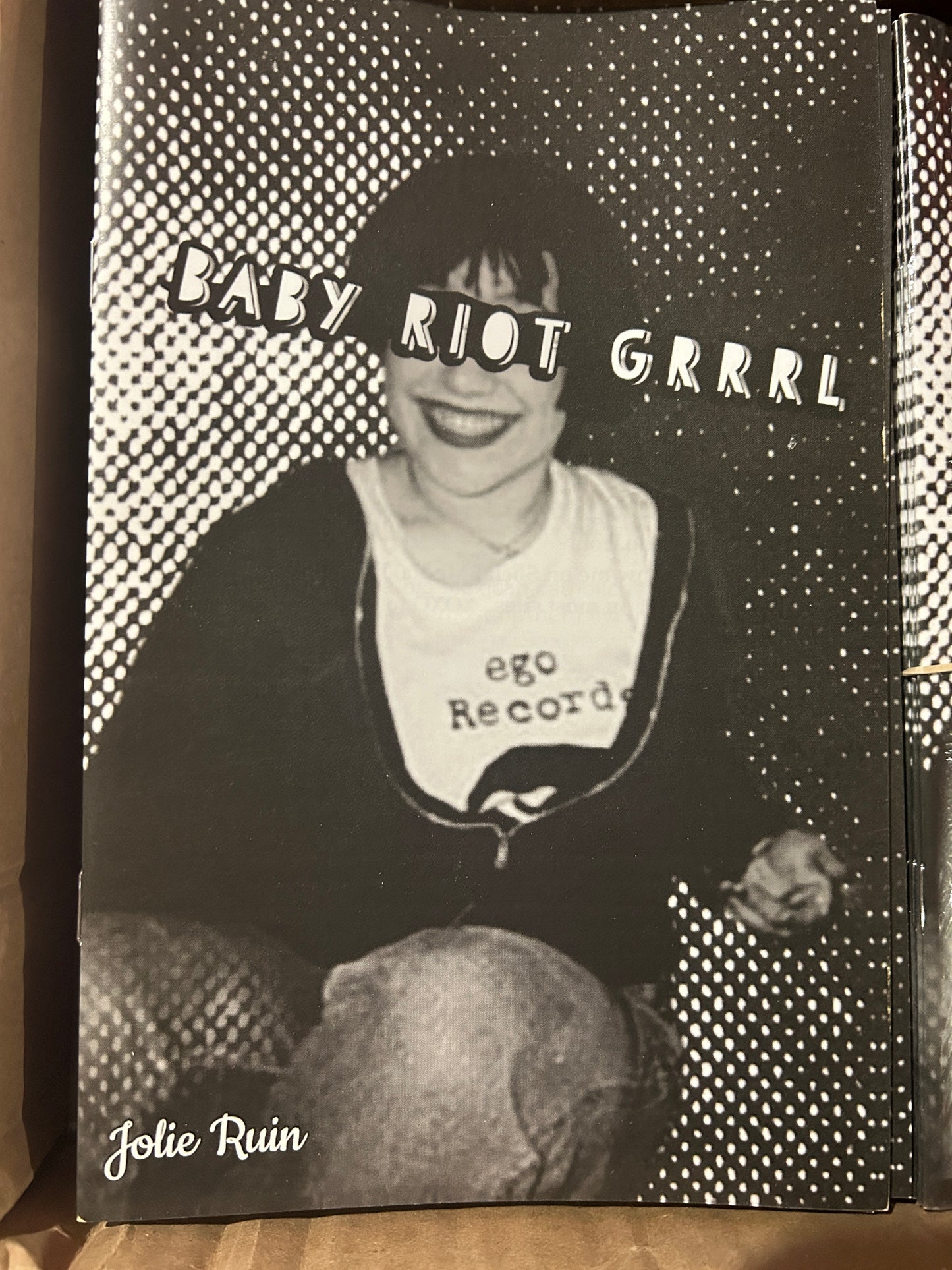 "Baby Riot Grrrl" - zine + spoken word cd