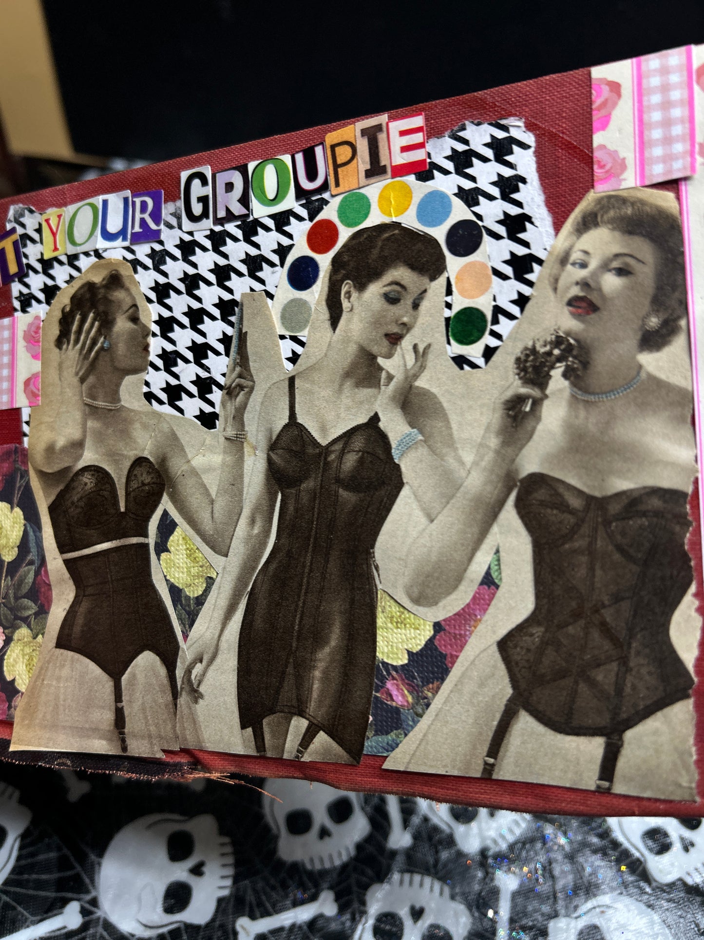 Not Your Groupie {Original Collage}