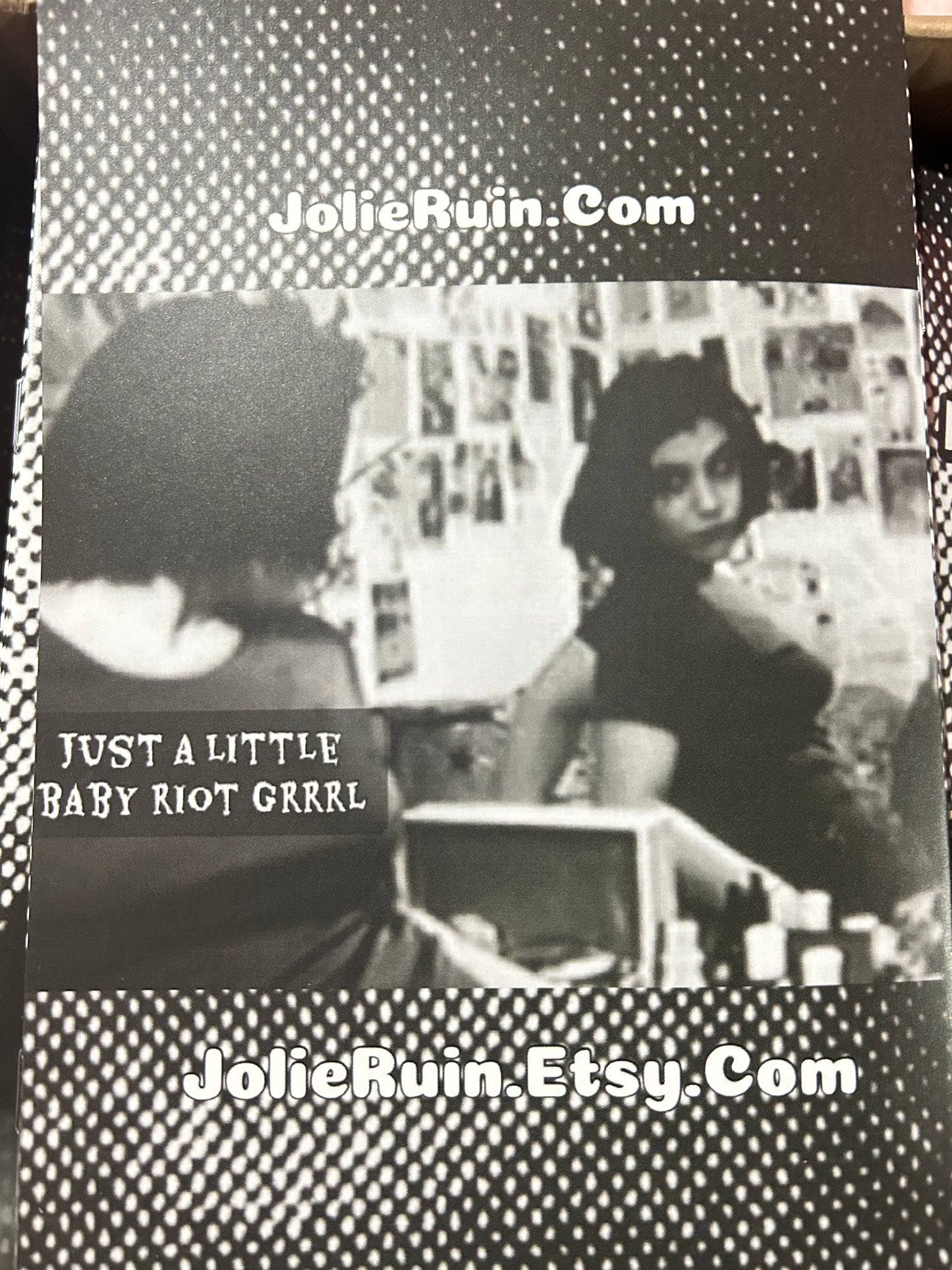 "Baby Riot Grrrl" - zine + spoken word cd