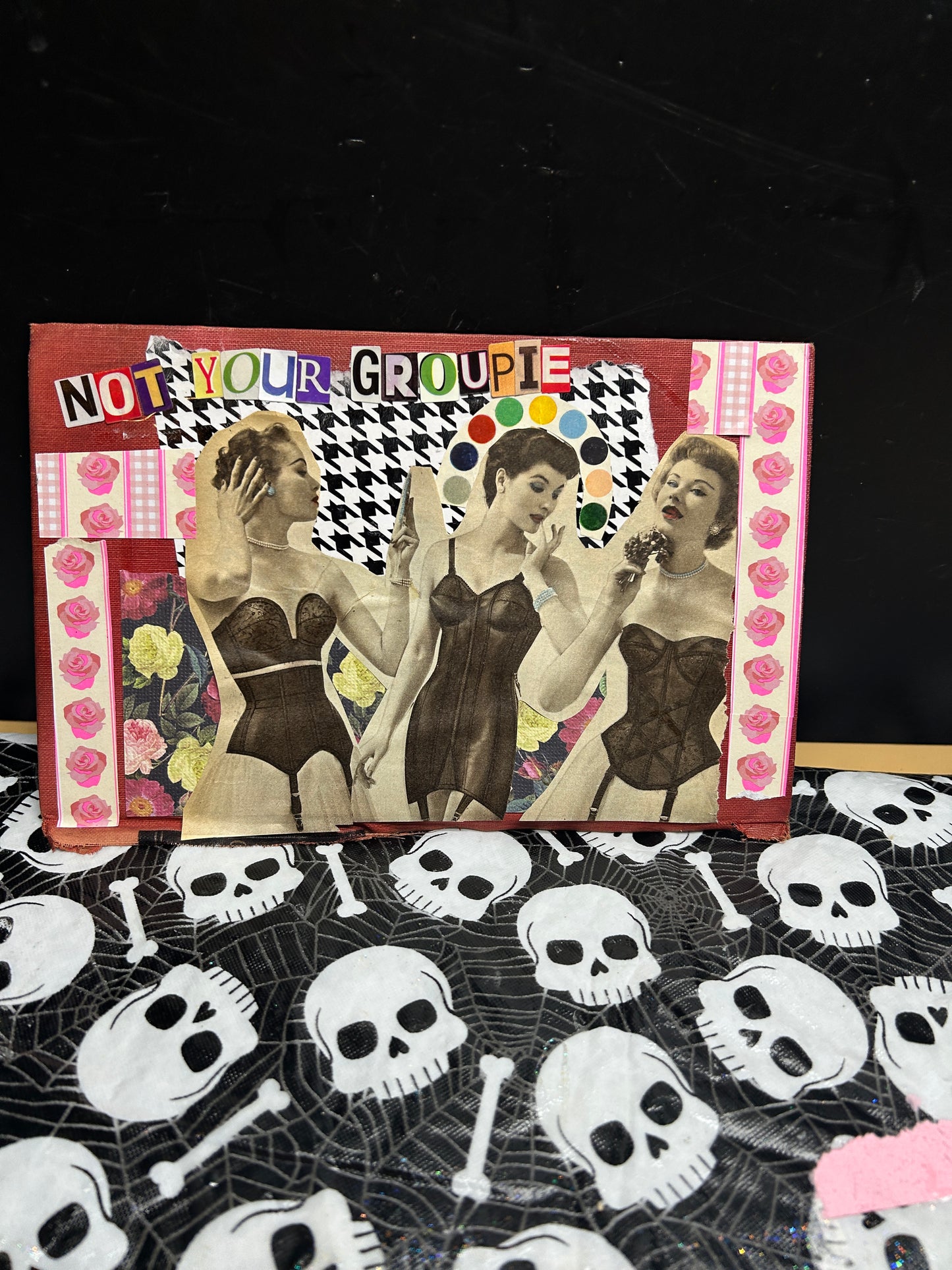 Not Your Groupie {Original Collage}