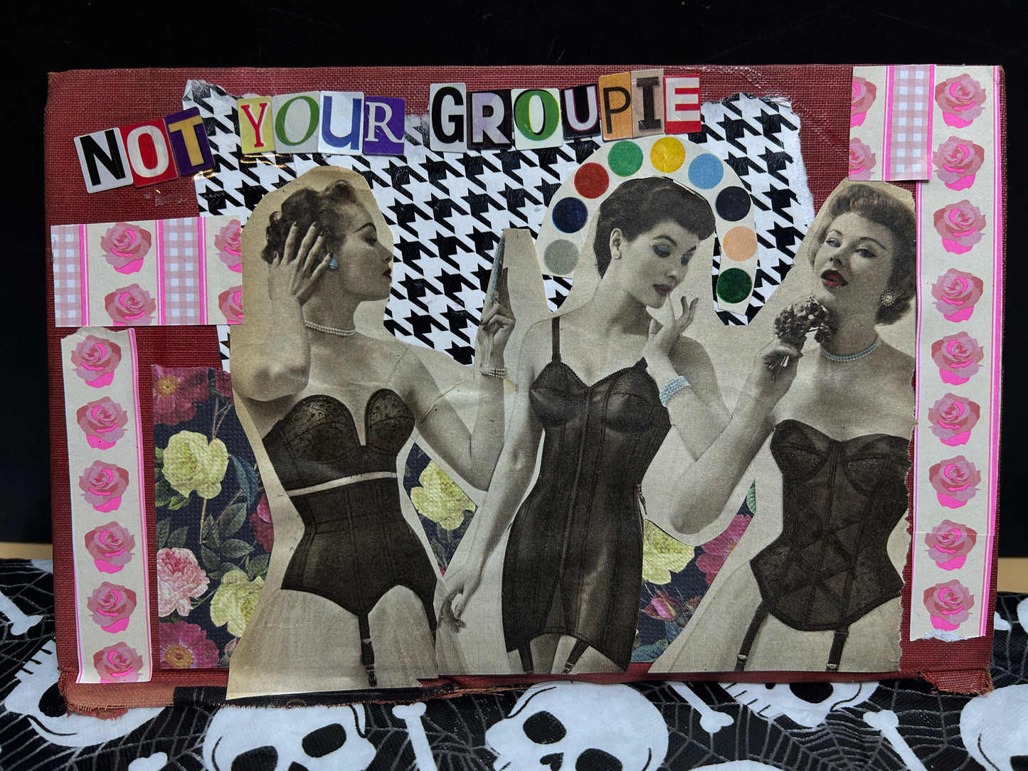 Not Your Groupie {Original Collage}