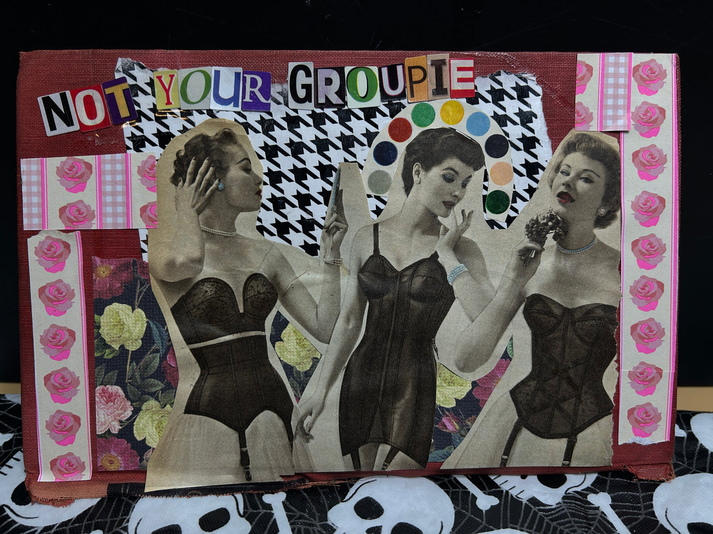 Not Your Groupie {Original Collage}