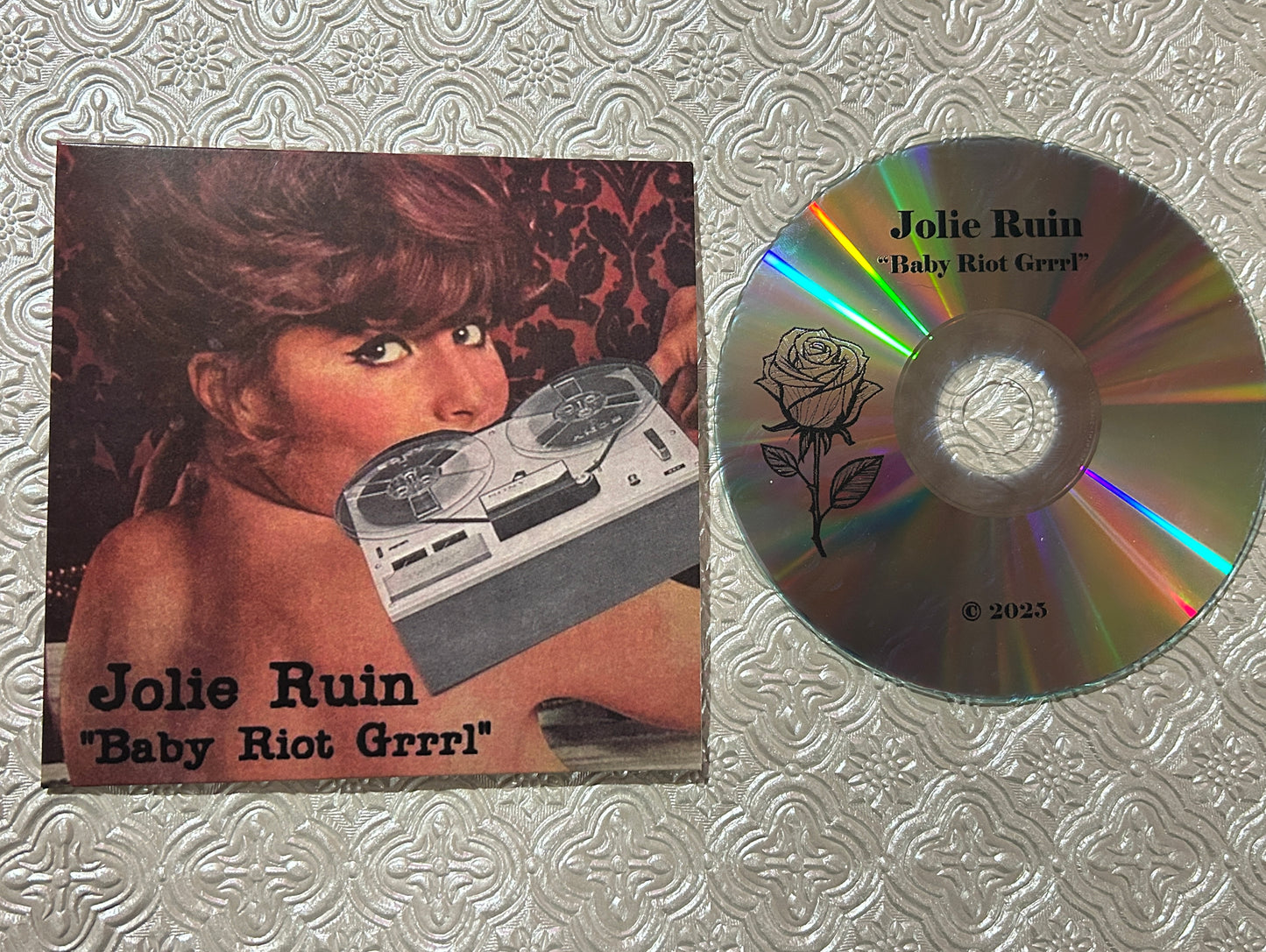 "Baby Riot Grrrl" - zine + spoken word cd