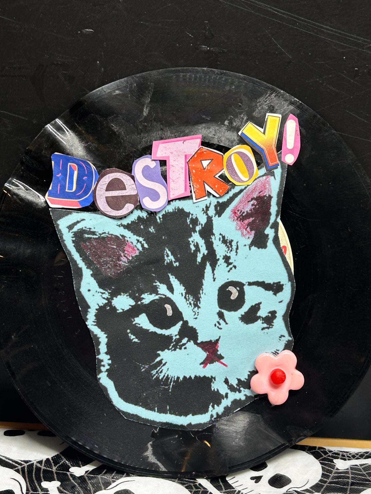 Destroy Kitten {Original Collage}