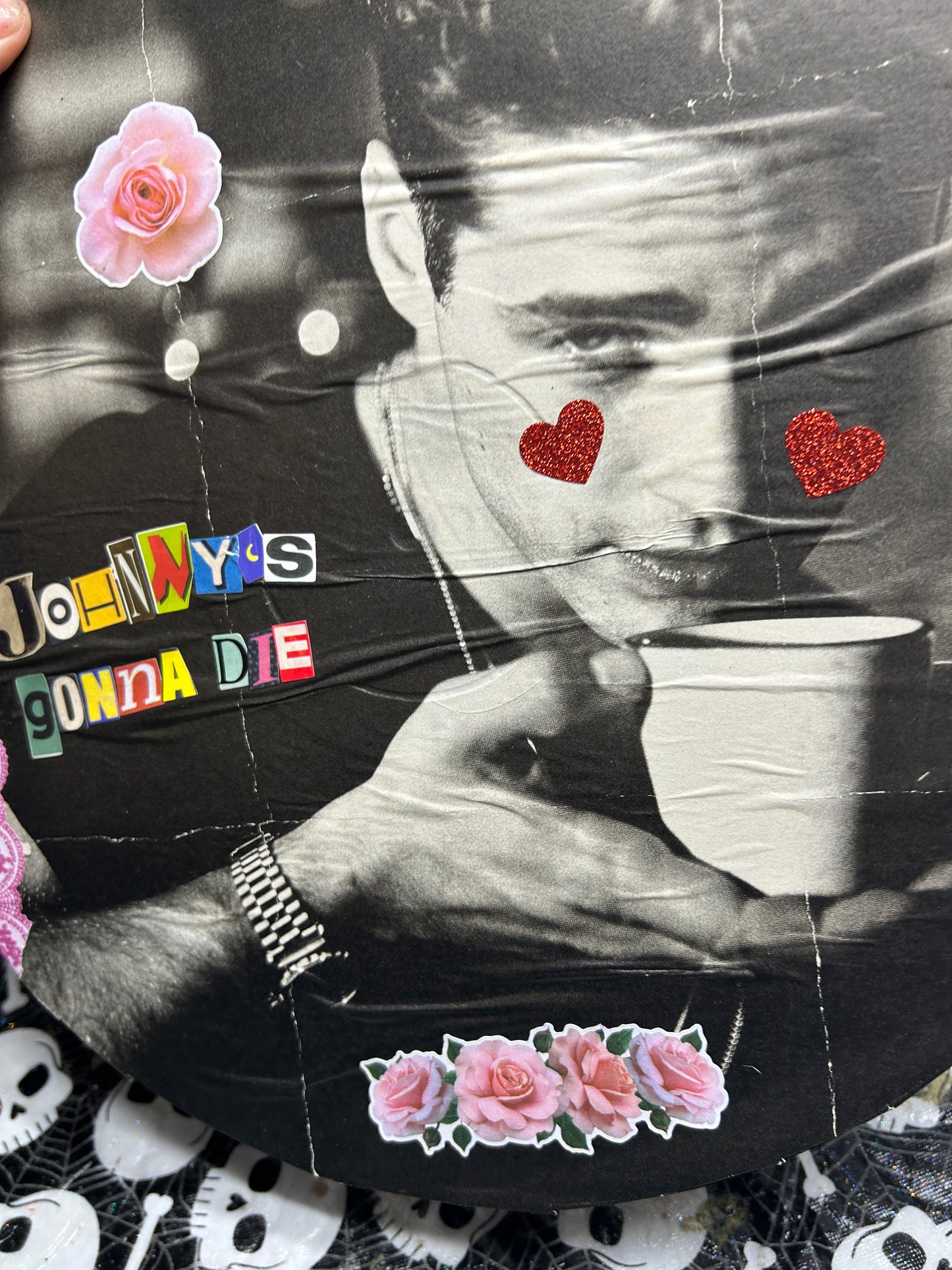 Johnny's Gonna Die {Original Collage}