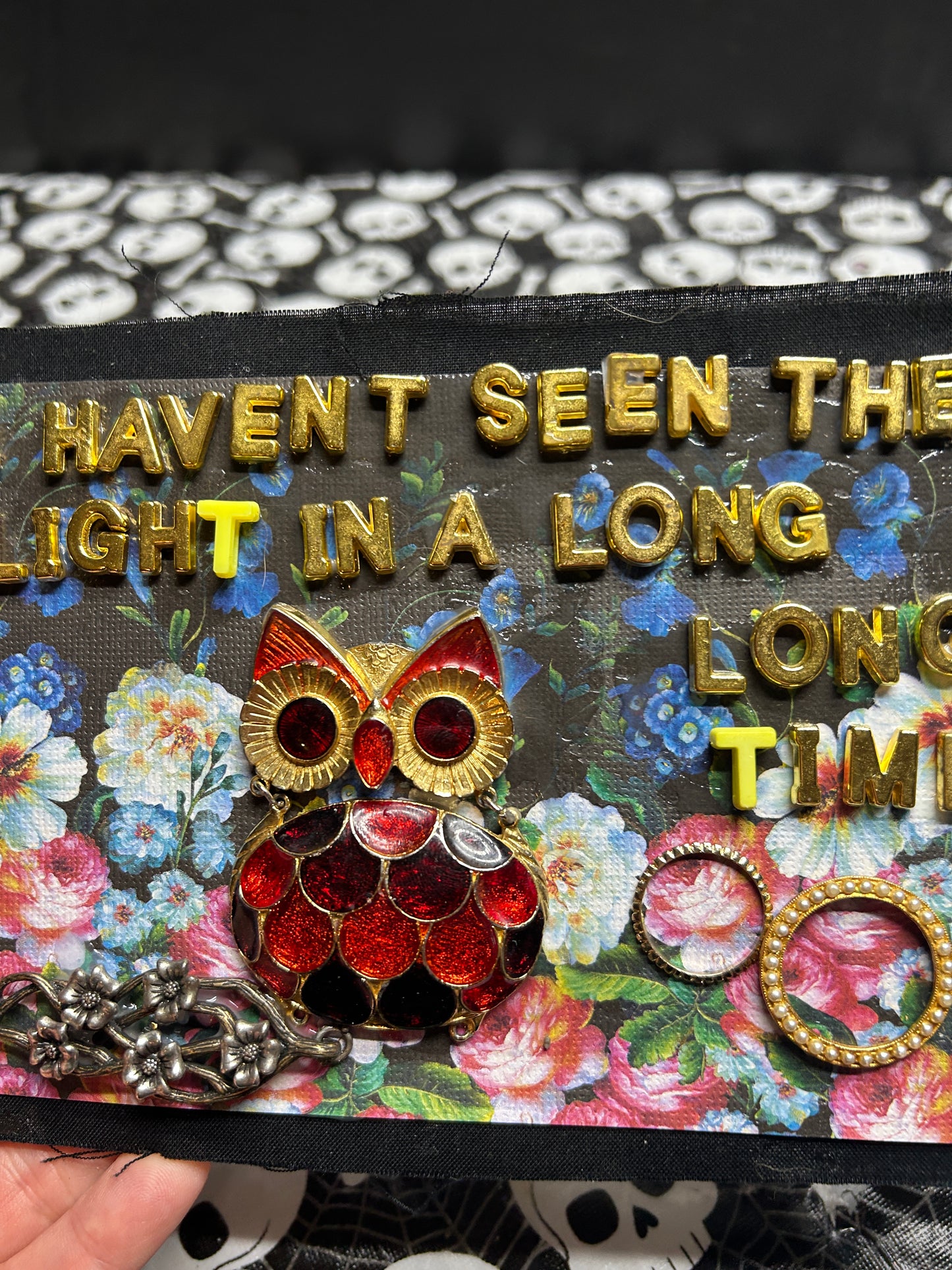 I Haven't Seen The Light In A Long Long Time {Original Collage}