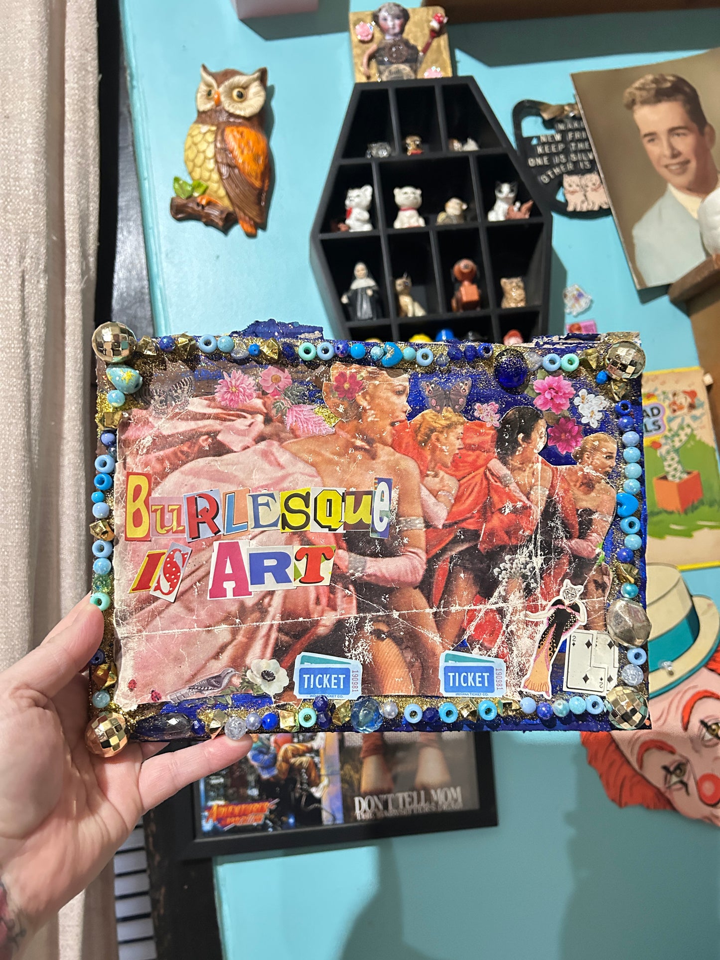 Burlesque is ART {Original Collage}