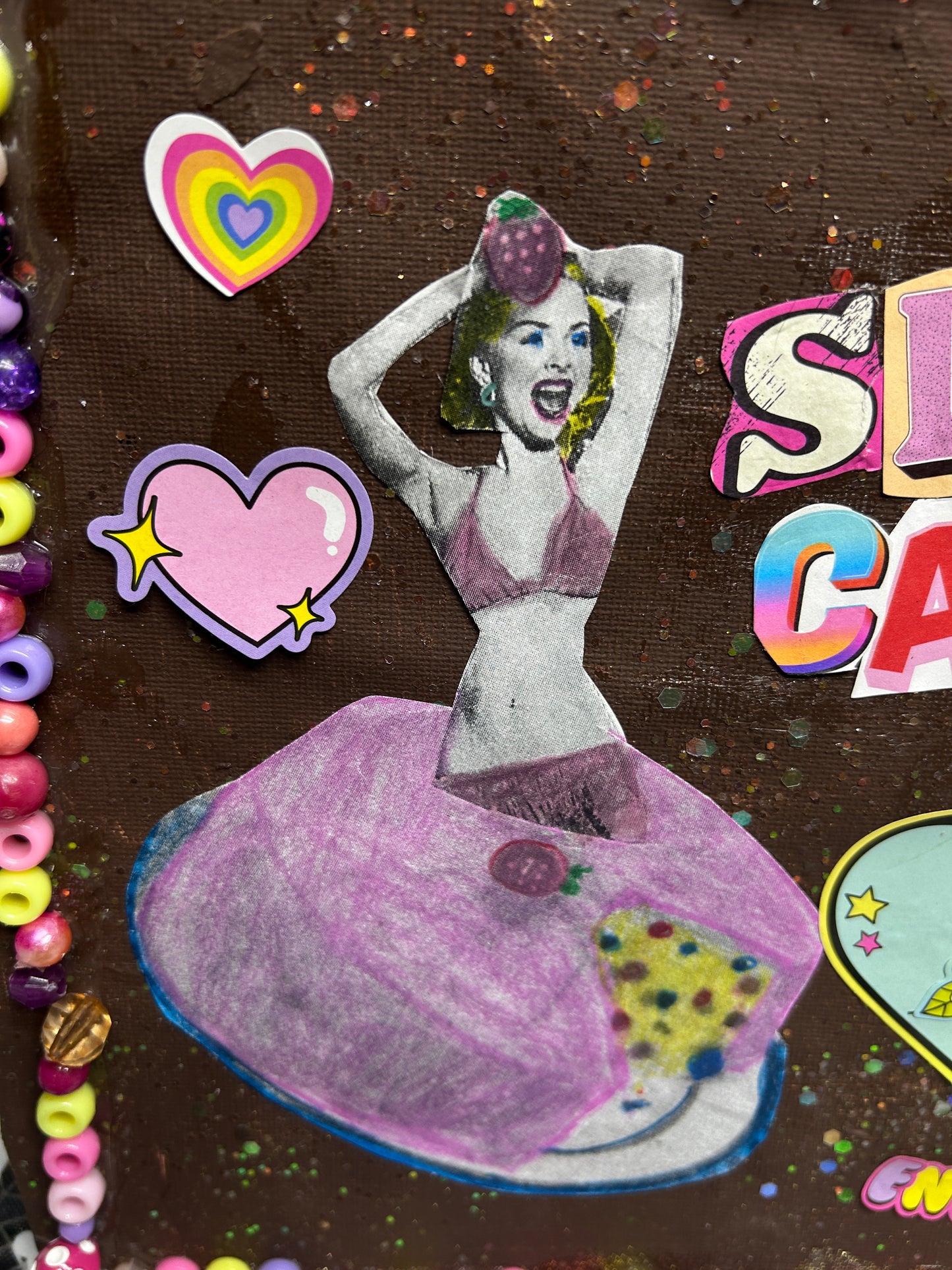 SlutCake  {Original Collage}