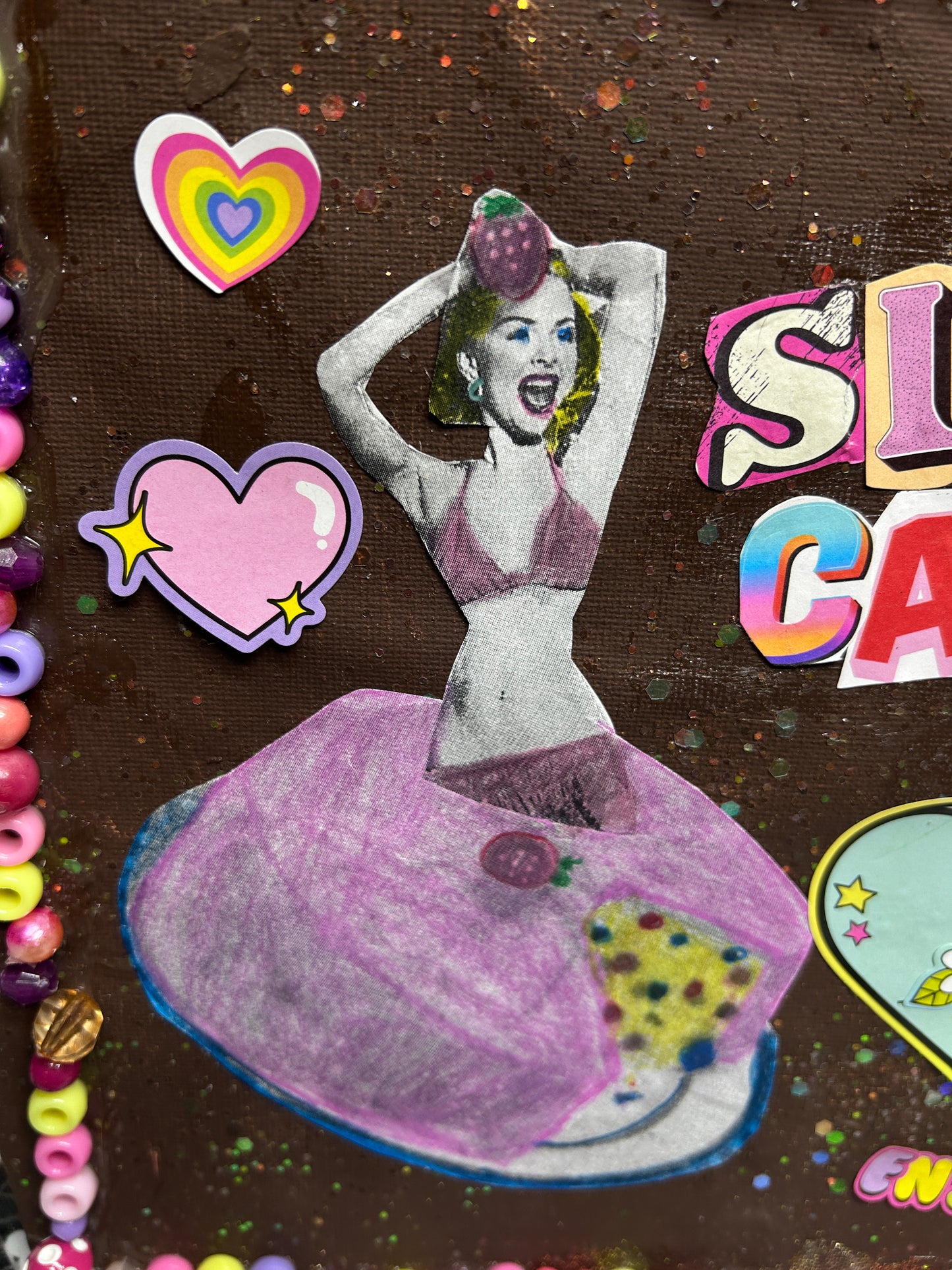 SlutCake  {Original Collage}
