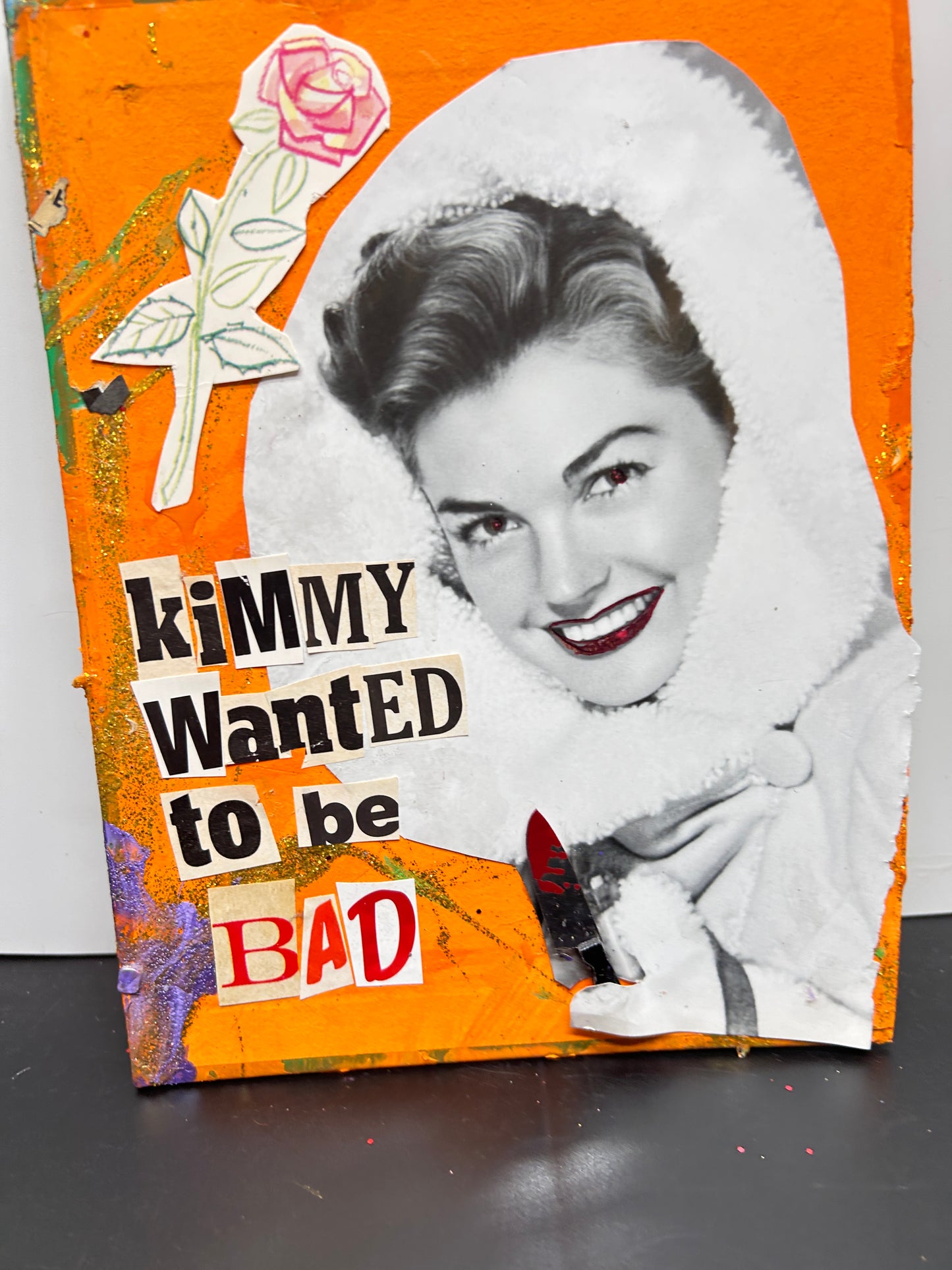 "Kimmy"  {Original Collage}