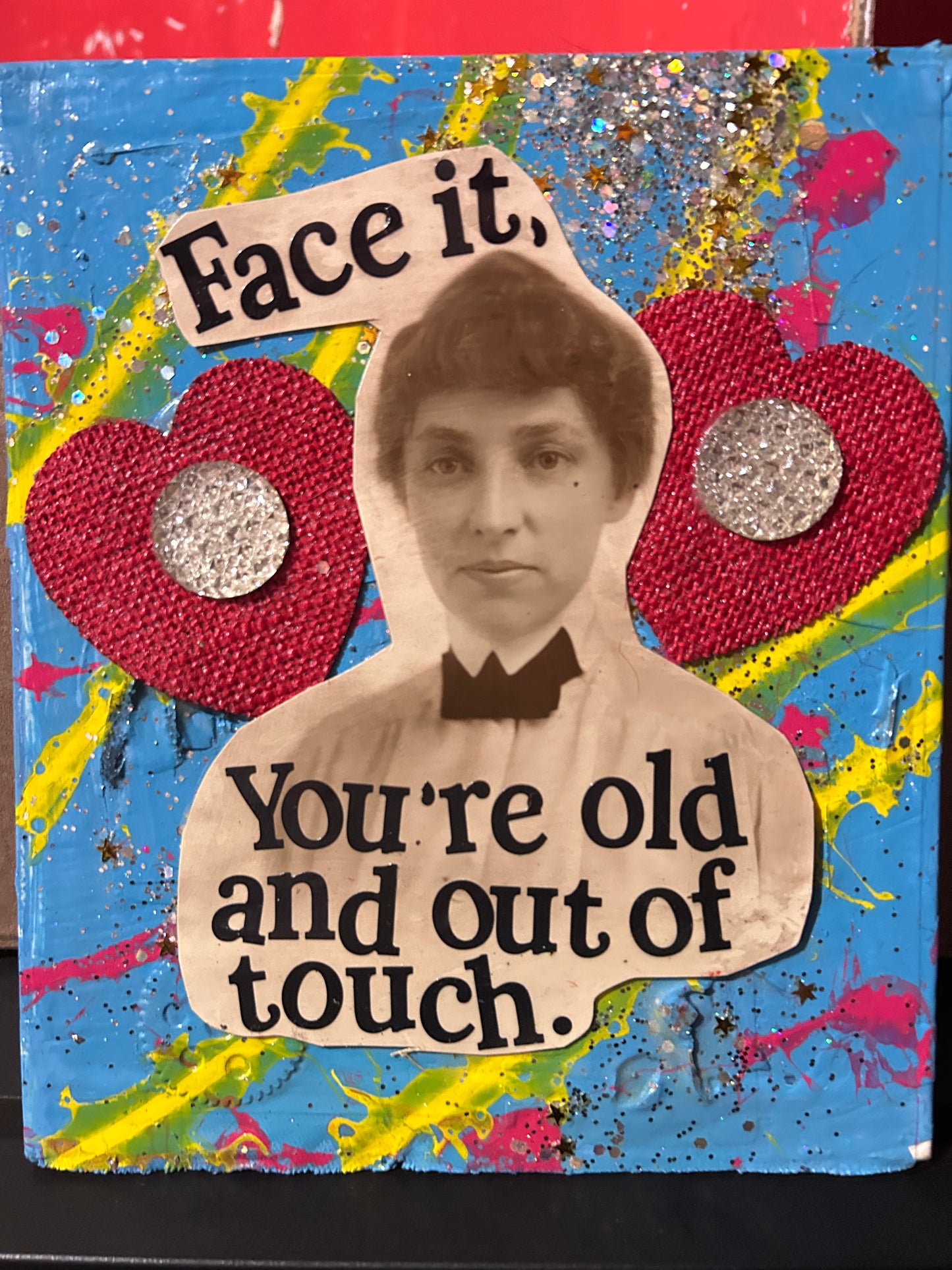 Face It {Original Collage}
