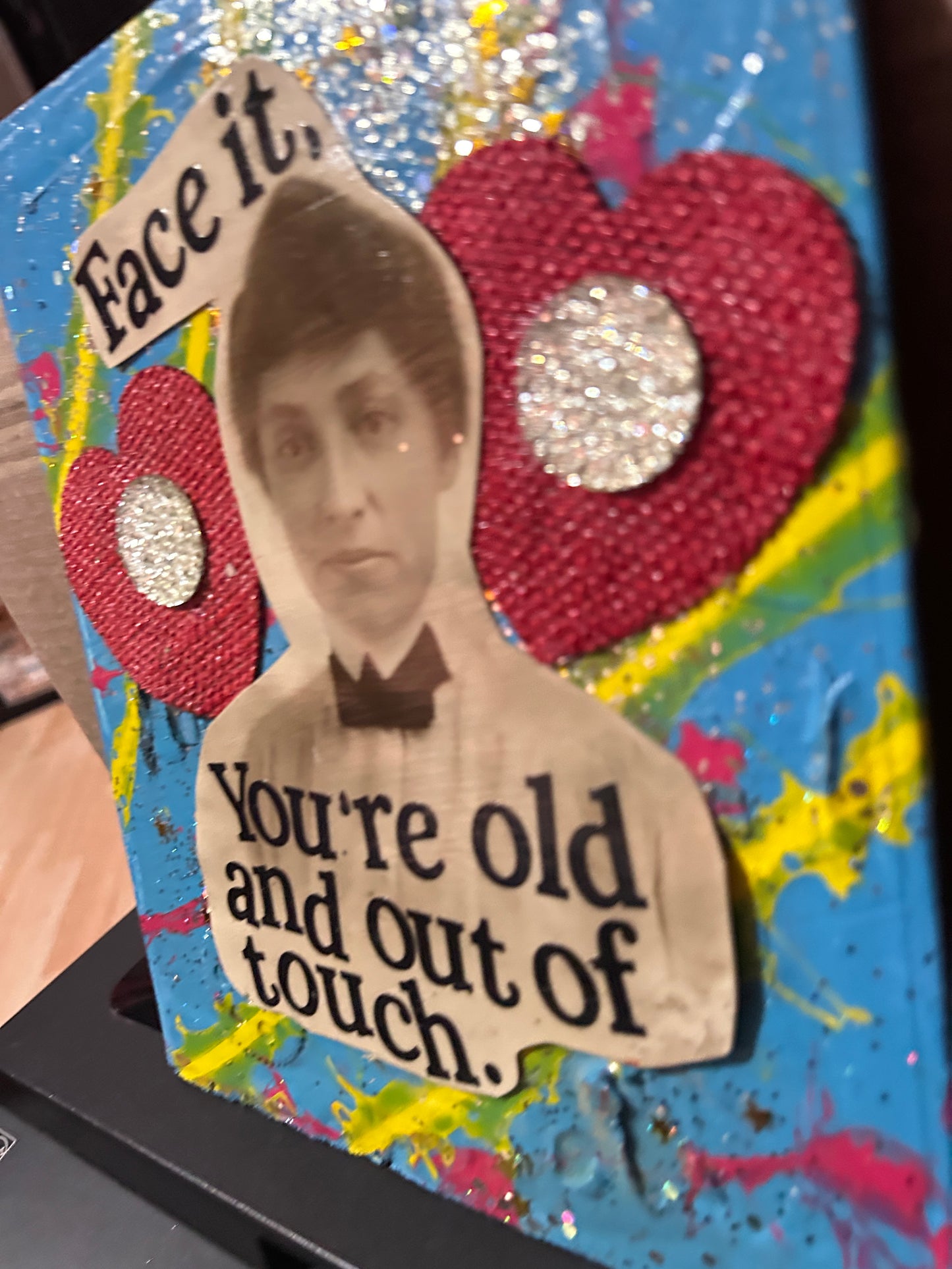 Face It {Original Collage}