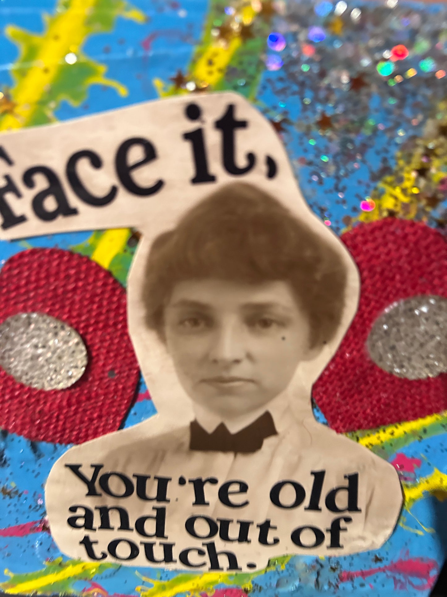 Face It {Original Collage}