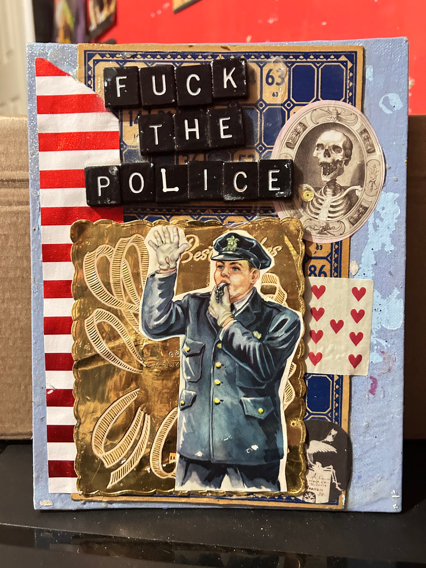 Fuck The Police  {Original Collage}