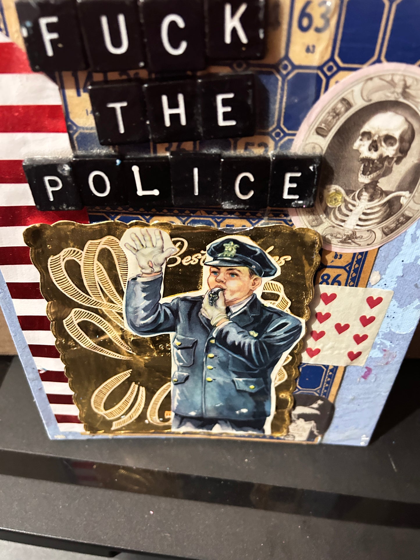 Fuck The Police  {Original Collage}