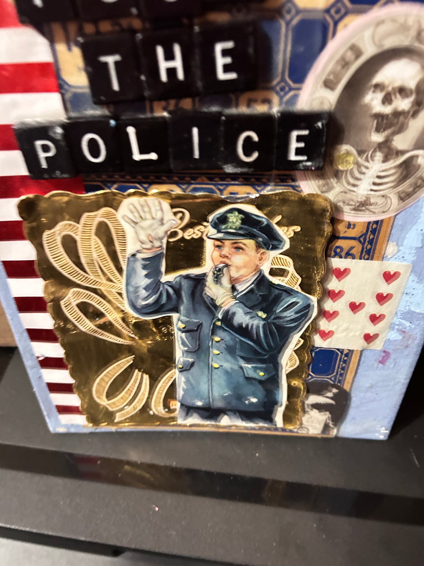 Fuck The Police  {Original Collage}