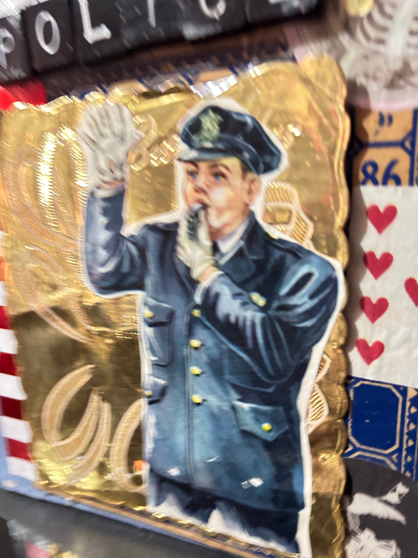 Fuck The Police  {Original Collage}