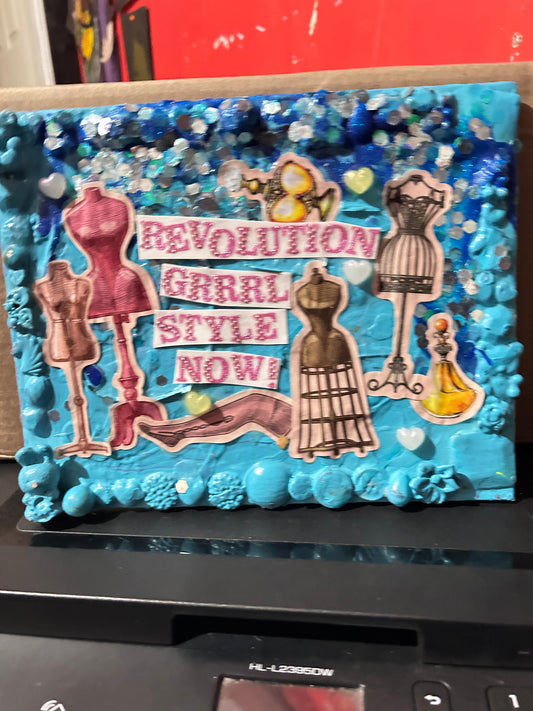 Revolution Grrrl Style Now! {Original Collage}