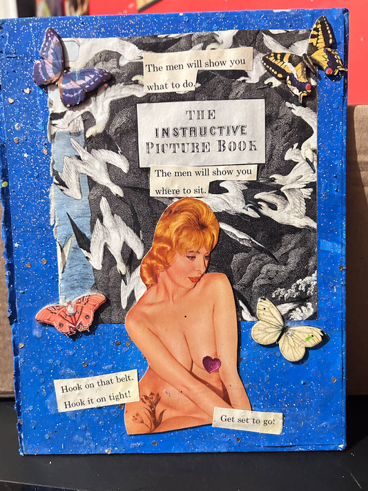 Men Will Show You What To Do {Original Collage}