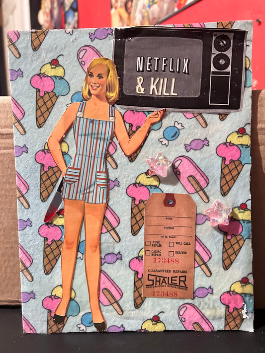 Netflix & Kill {Original Collage}