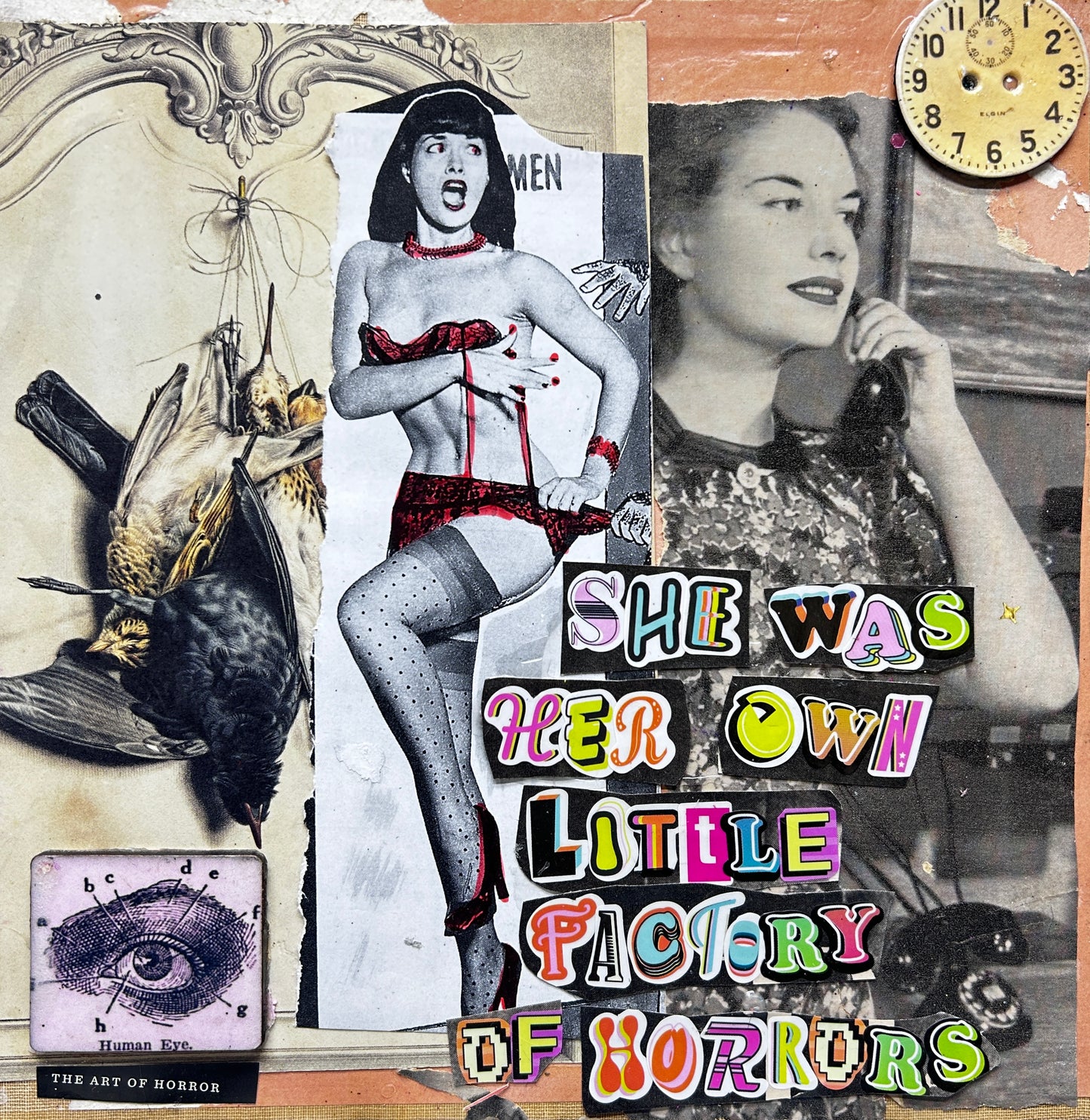 Horror Factory {Original Collage}