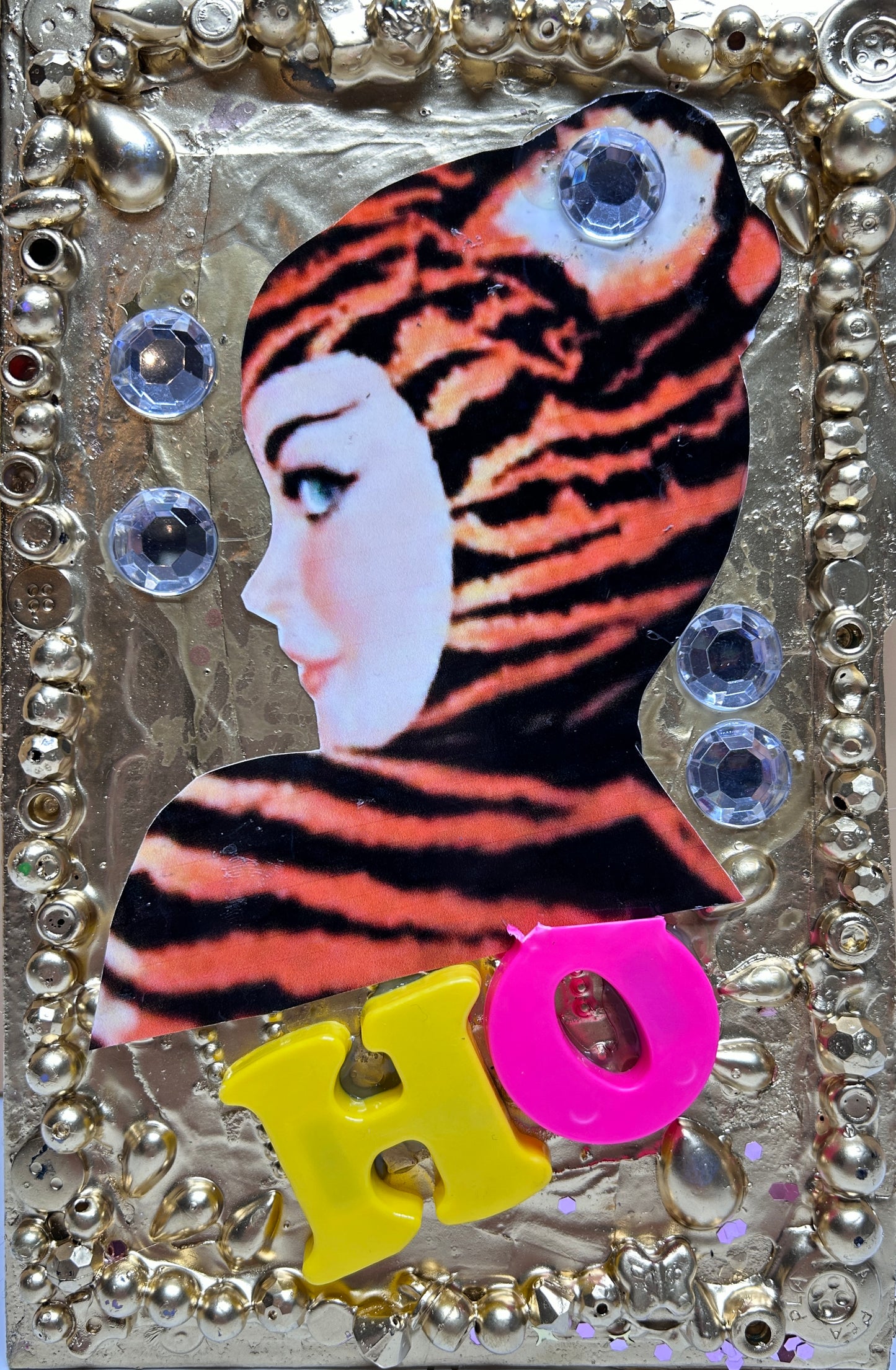 Tiger Ho {Original Collage}