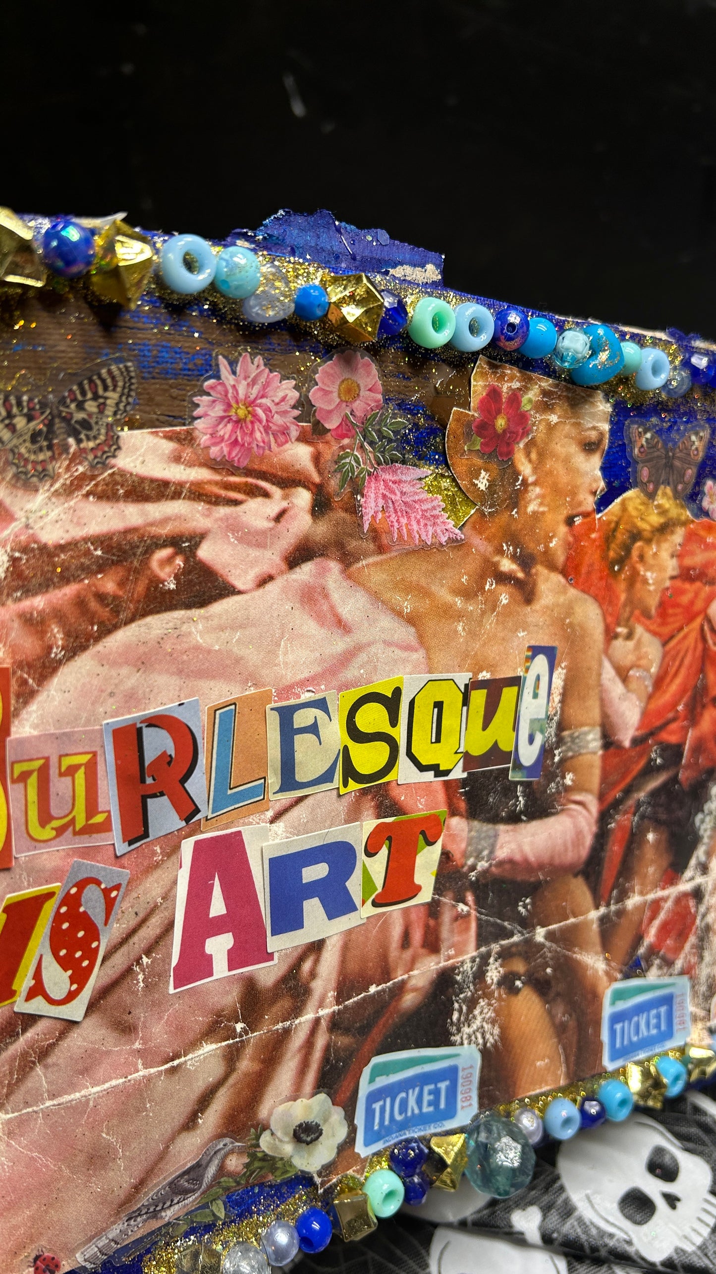 Burlesque is ART {Original Collage}