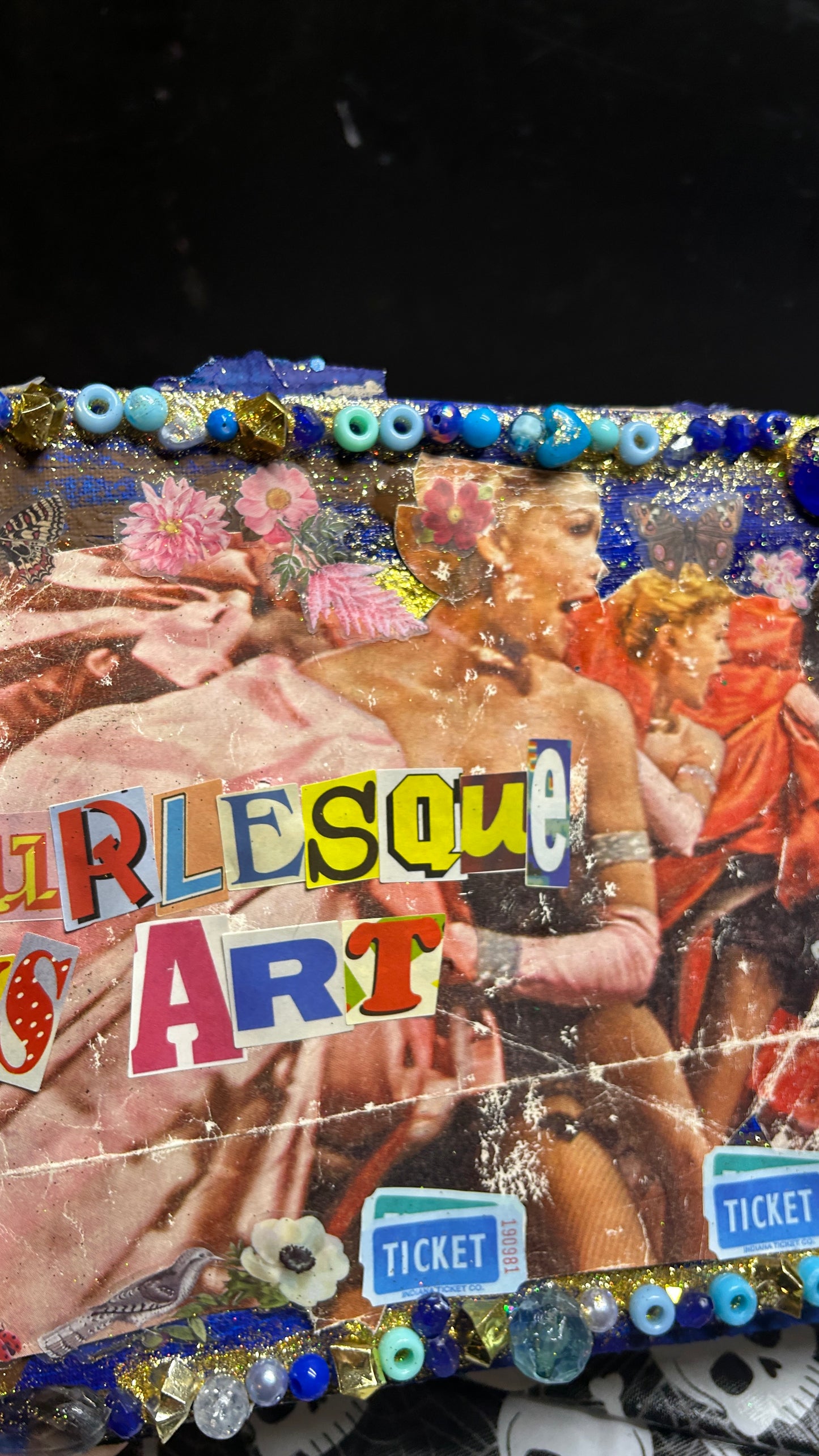 Burlesque is ART {Original Collage}
