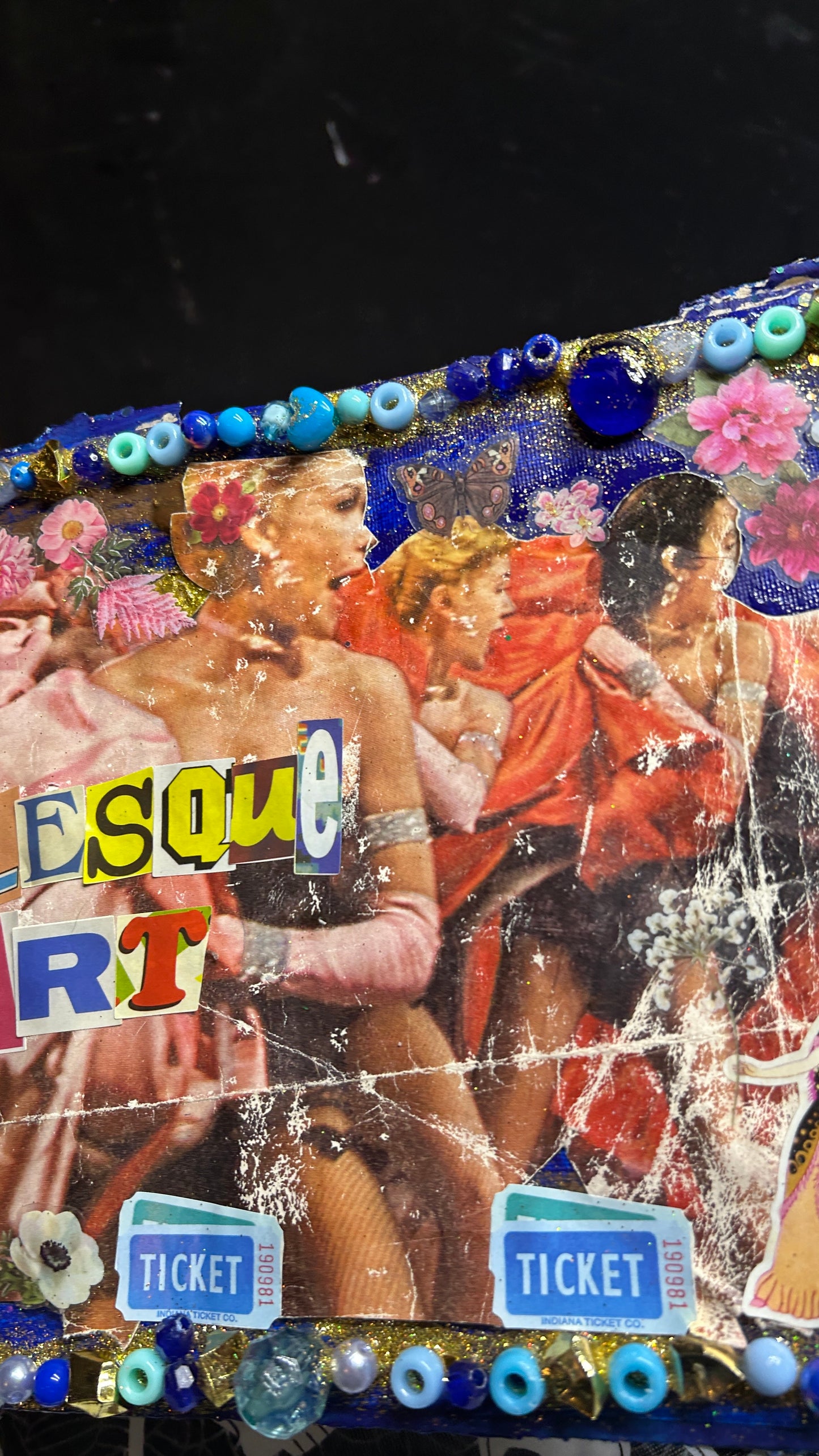 Burlesque is ART {Original Collage}