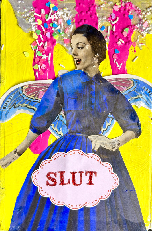 Slutterfly {Original Collage}
