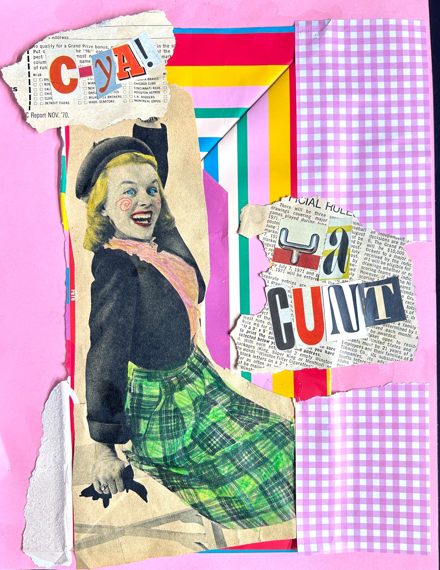 C-YA CUNT! {Original Collage}