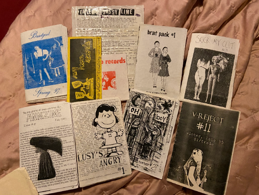 Riot Grrrl Nostalgia zine grab bag ONE