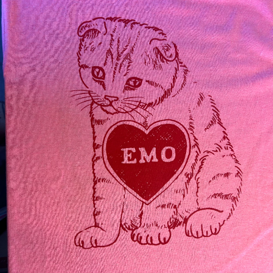 Emo Cat T-shirt