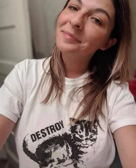 Destroy Cat T-SHIRT