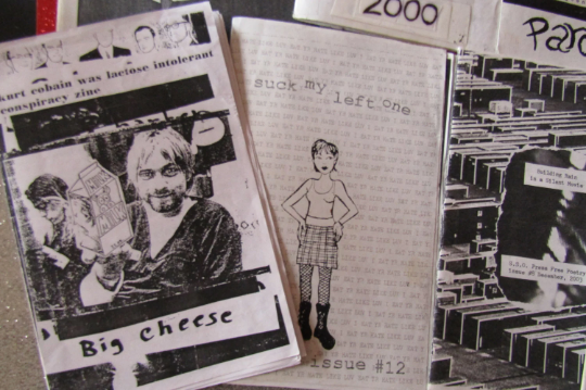 Riot Grrrl Nostalgia zine grab bag SEVEN