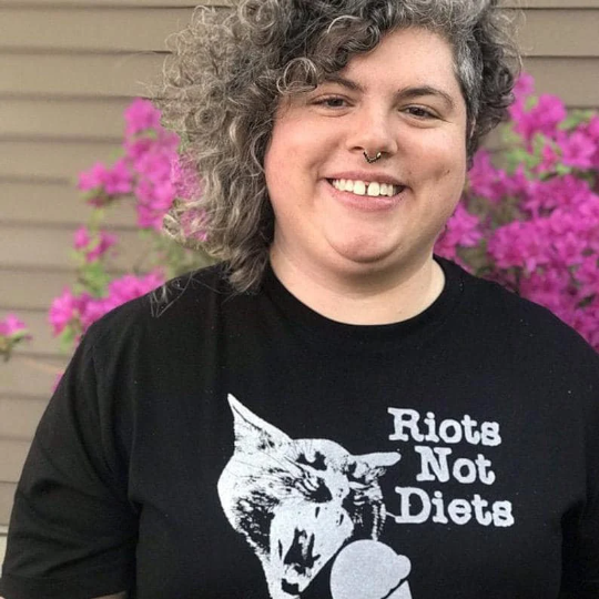 RIOTS NOT DIETS t-shirt