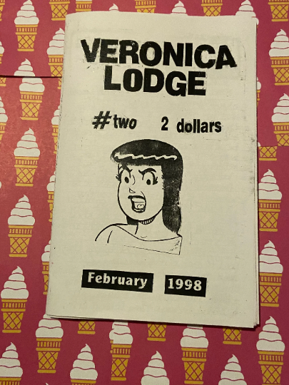 VERONICA LODGE ZINE 6-pack