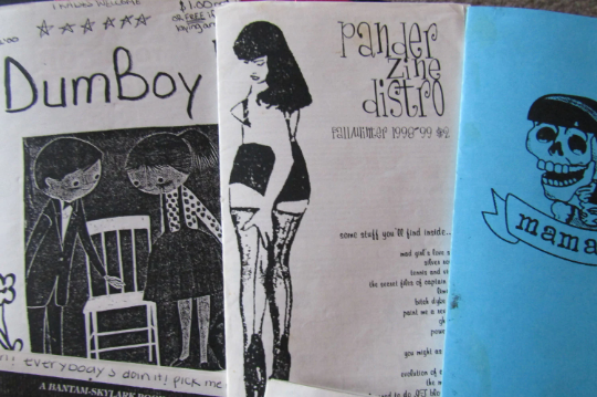 Riot Grrrl Nostalgia zine grab bag FOUR